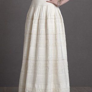 BHLDN Silk Swells Bridal Skirt New with Tags Sz 6